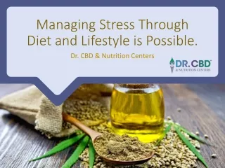 managing stress through diet and lifestyle is possible