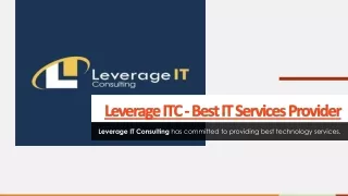 leverage itc best it services provider