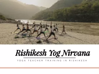 Rishikesh Yog Nirvana