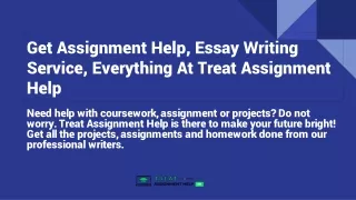 get assignment help essay writing service everything at treat assignment help