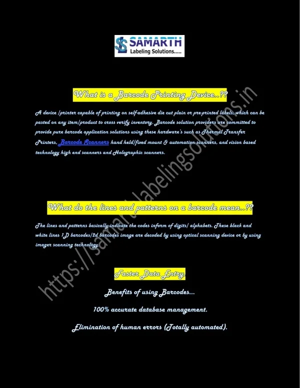 Printed label manufacturers in Delhi