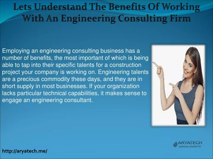 lets understand the benefits of working with