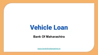 Type Of vehicle loan
