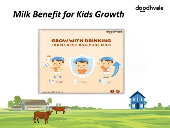 milk benefit for kids growth