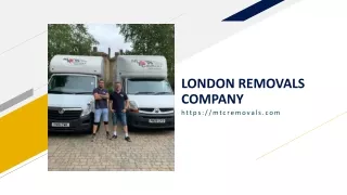 london removals company