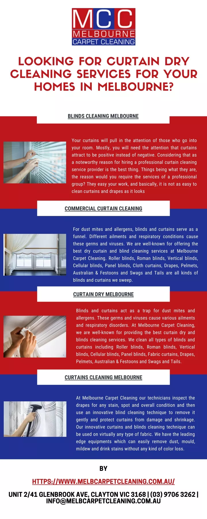 looking for curtain dry cleaning services