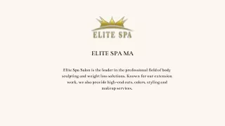 elite spa ma