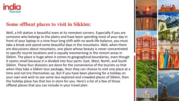 some offbeat places to visit in sikkim