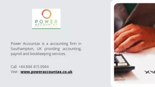 Accounting Firm in Southampton