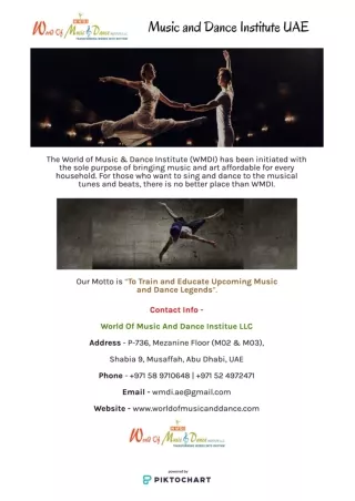 Music and Dance Institute UAE