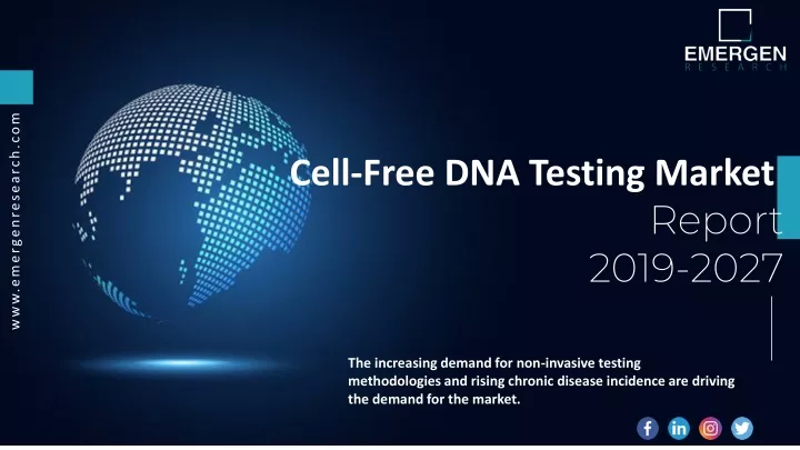 cell free dna testing market report 2019 2027