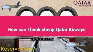 How can I Book Cheap Qatar Airways