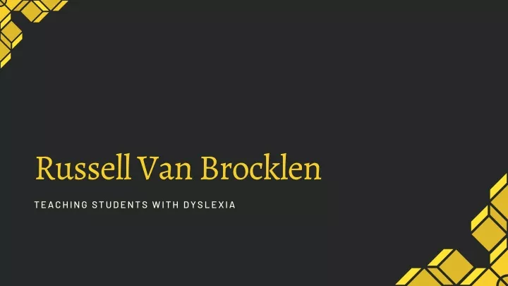 russell van brocklen