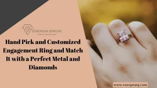 Diamond engagement rings in Illinois are made with utmost precision
