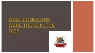 Learn About USA Stand Up Comedians Via Laughing Hyena Records