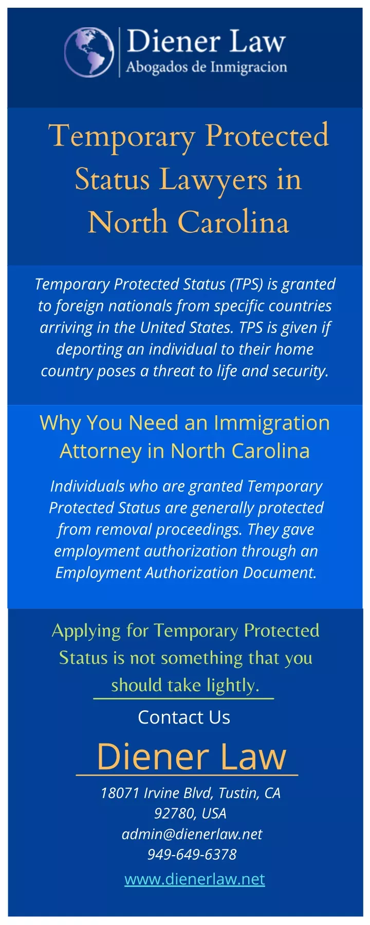 temporary protected status lawyers in north