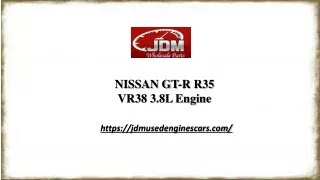 NISSAN GT-R R35 VR38 3.8L Engine | jdmusedenginescars.com