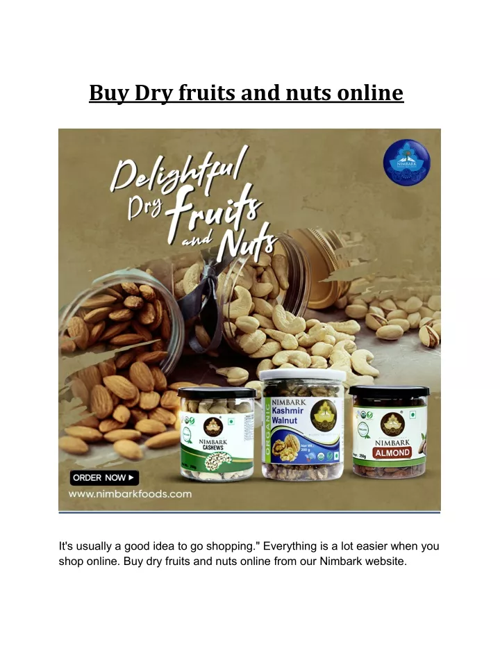 buy dry fruits and nuts online