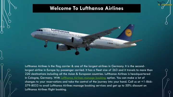 welcome to lufthansa airlines