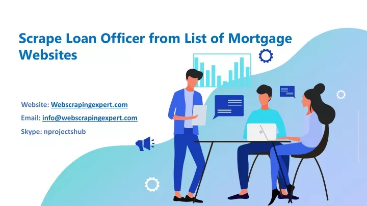 scrape loan officer from list of mortgage websites