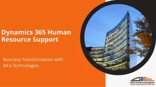 Dynamics 365 HR Support