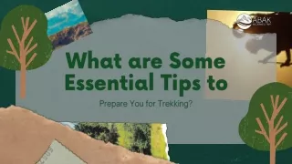 What are Some Essential Tips to Prepare You for Trekking