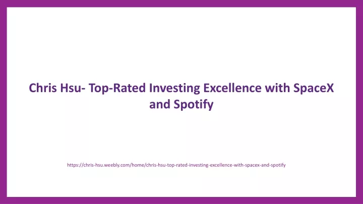 chris hsu top rated investing excellence with