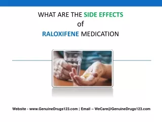 what are the side effects of raloxifene medication