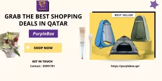 Grab the best shopping deals in Qatar