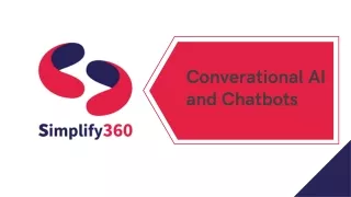 Converational AI and Chatbots