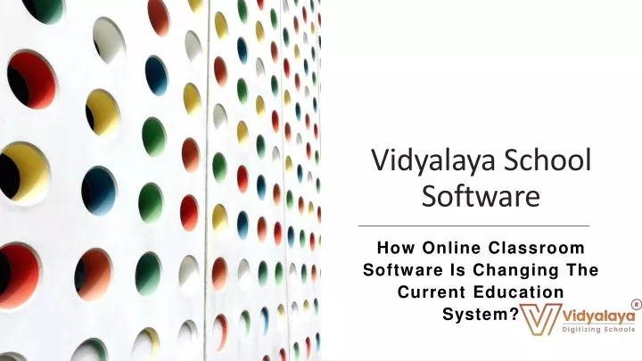 vidyalaya school software