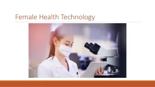 Female Health Technology
