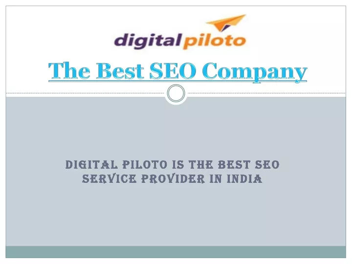 digital piloto is the best seo service provider in india