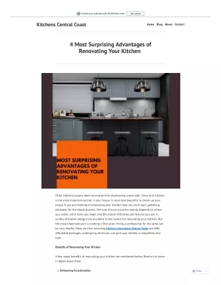 4 Most Surprising Advantages of Renovating Your Kitchen