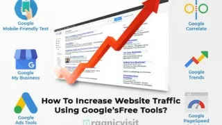 Free Tools of Google to Increase Website Traffic PPT