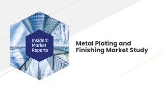 Metal Plating and Finishing Market