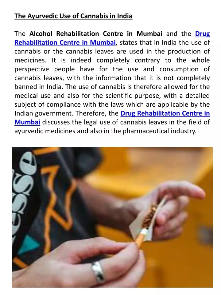 the ayurvedic use of cannabis in india