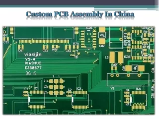 Custom PCB Assembly In China