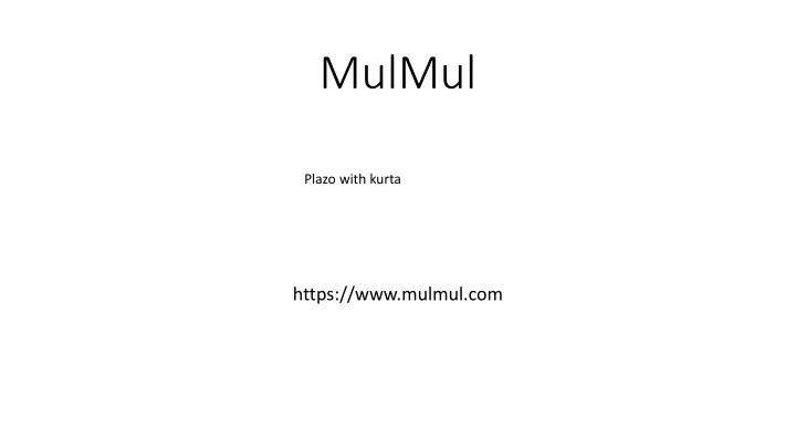 mulmul