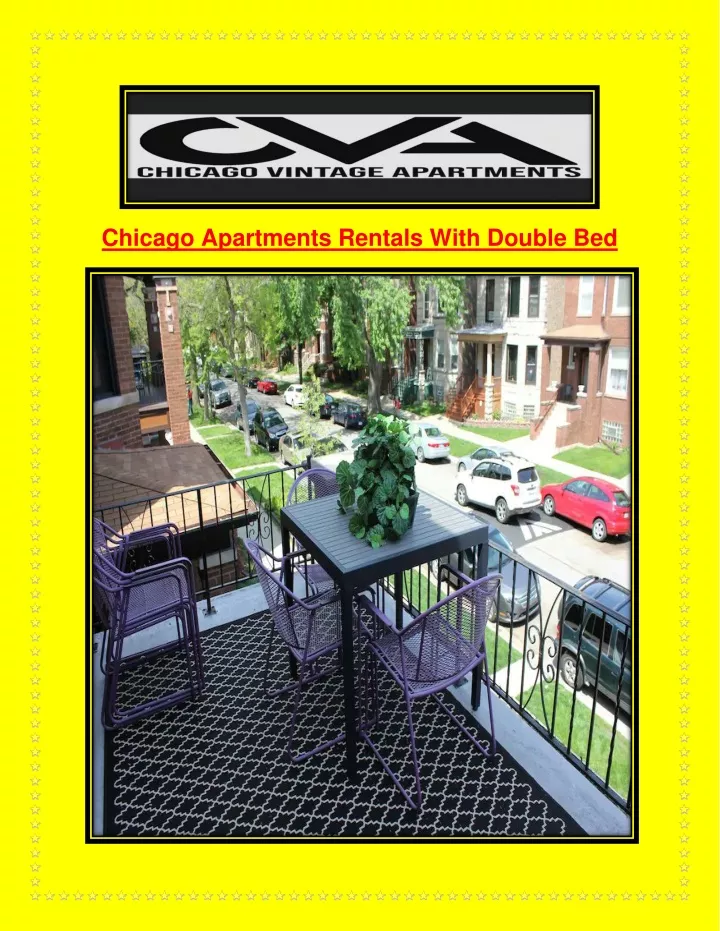 chicago apartments rentals with double bed