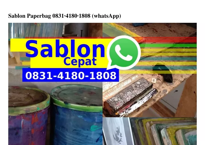 sablon paperbag 0831 4180 1808 whatsapp