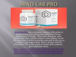 Mind Lab Pro