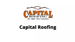 capital roofing
