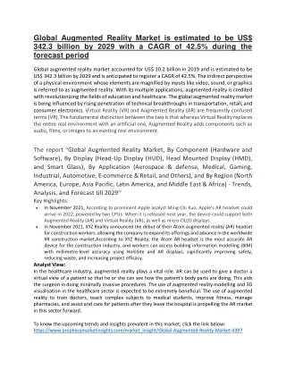 global augmented reality market is estimated