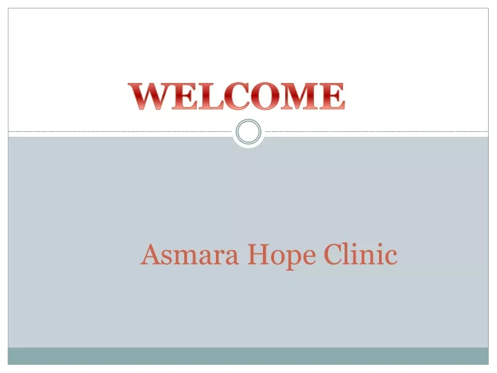 asmara hope clinic