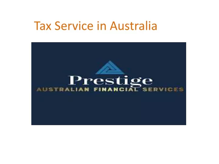 tax service in australia