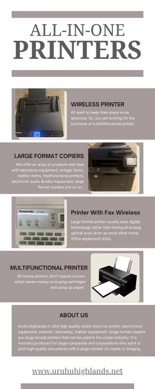 Buy All In One Printer Wireless Printer From Uruhu Highlands Store