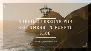 surfing lessons for beginners in puerto rico