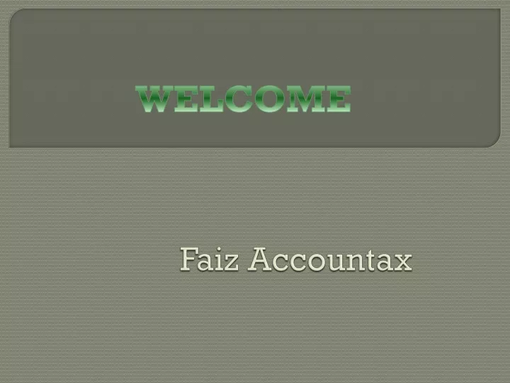 faiz accountax