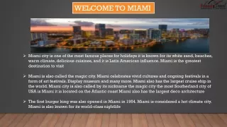 BOOK MIAMI VACATION PACKAGE